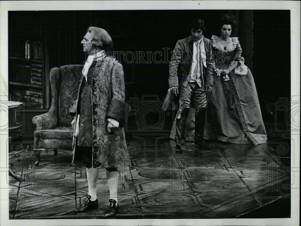 1970 Press Photo School for Scandal Drama Play - RRW77257 - Historic Images