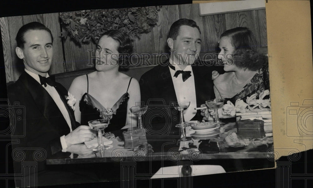 Titled tobacco heir at Honeymoon Party. - RRW77367 - Historic Images