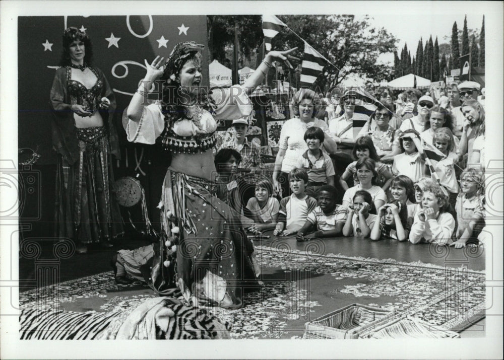 1983 Press Photo Medieval Fair Sarasota Florida - RRW77519 - Historic Images