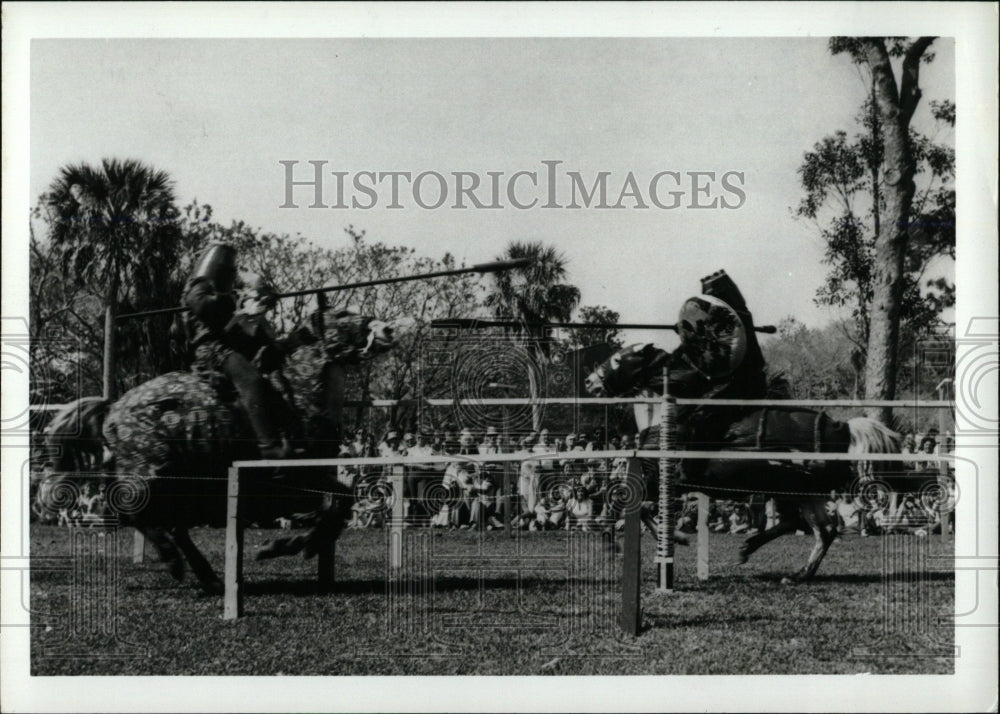 1982 Press Photo Ringling Museums Medieval Fair, Fl. - RRW77523 - Historic Images