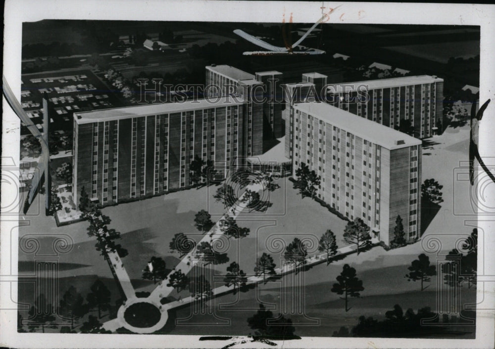 1968 Press Photo Central Michigan University Building . - RRW77653 - Historic Images