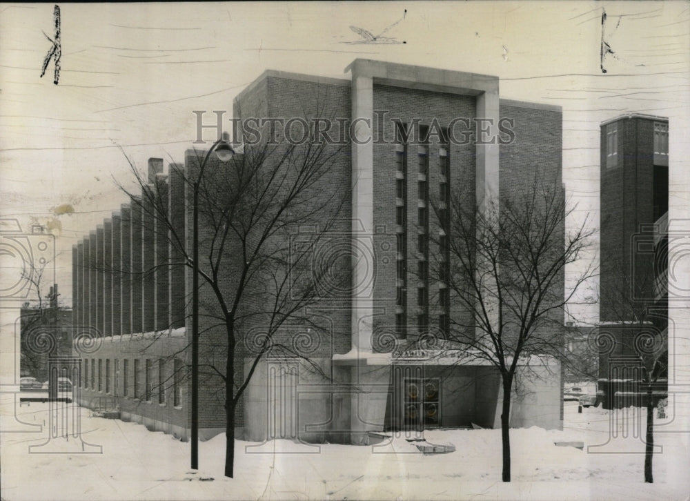 1952 Press Photo The new School of Medicine Building . - RRW77679 - Historic Images