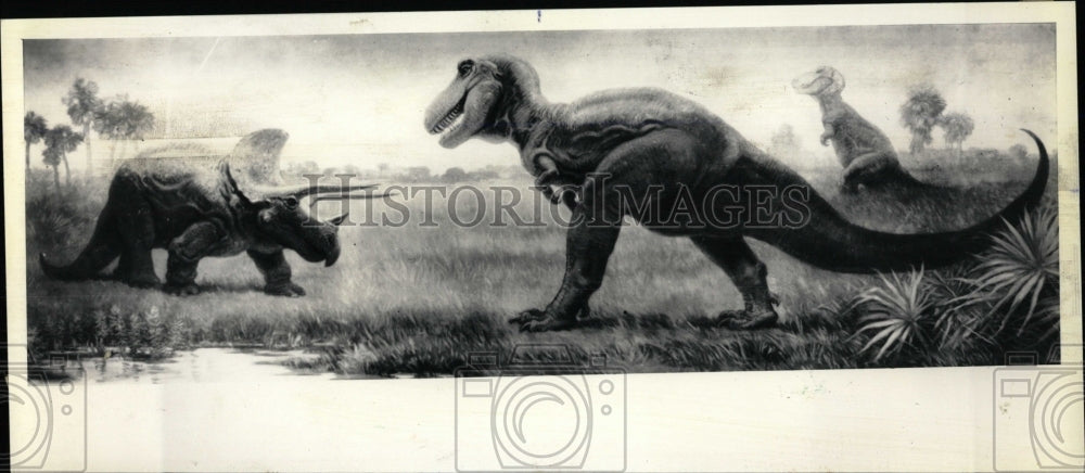 1986 Press Photo Picture The Riddle Dinosaur Book - RRW77813 - Historic Images