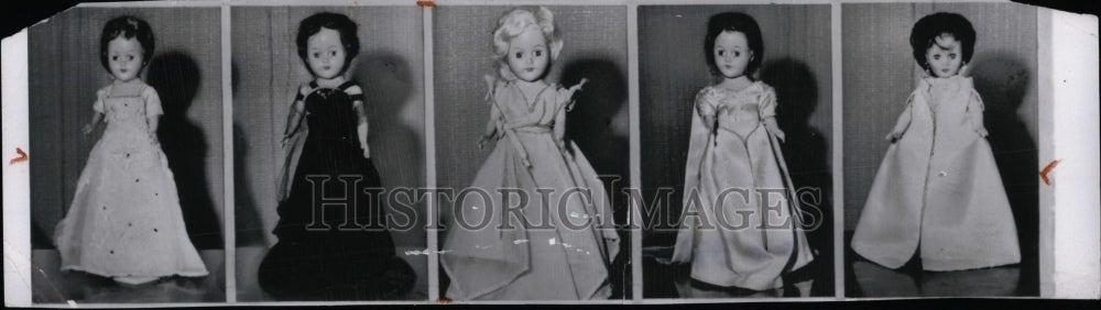 1965 Press Photo Famous Celebrities History Dolls - RRW77821 - Historic Images