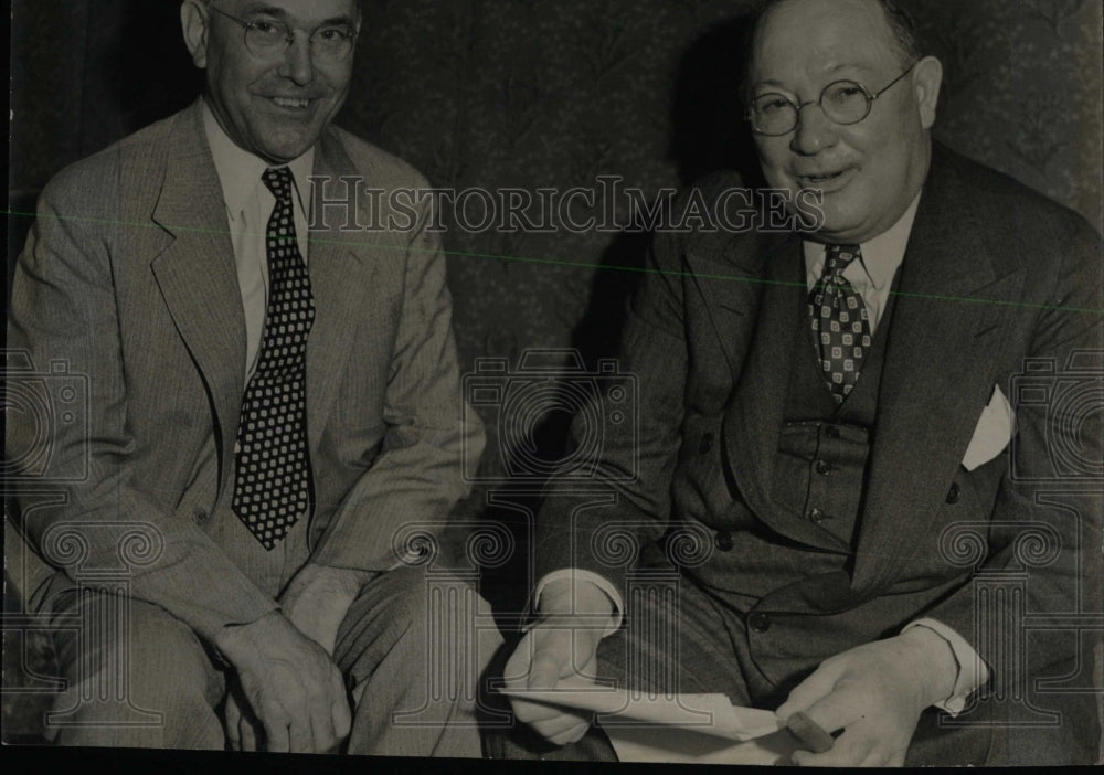 1936 Press Photo Louis K. Liggett Drug Tycoon - RRW77971 - Historic Images