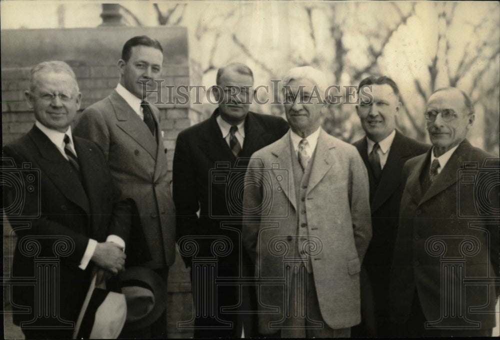 1938 Press Photo Judges Lawyers University Colorado - RRW78019 - Historic Images