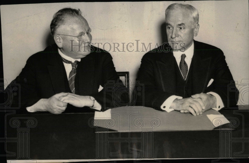 1942 Press Photo Maxim Litvinoff &amp; Cordell Hull - RRW78059 - Historic Images