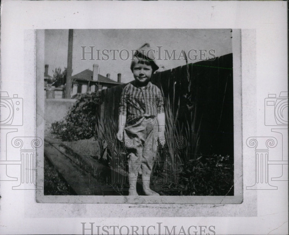 1957 Press Photo Stephen Mcnichols Childhood - RRW78227 - Historic Images