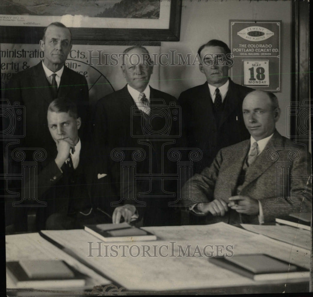 1925 Press Photo Gov Advisory Board Blair Colorado - RRW78247 - Historic Images