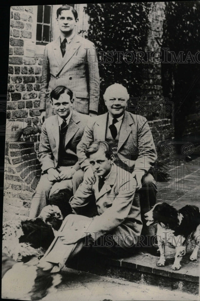 1928 Press Photo Cosmo Gordon Lang/Sir Douglas Hogg - RRW78273 - Historic Images