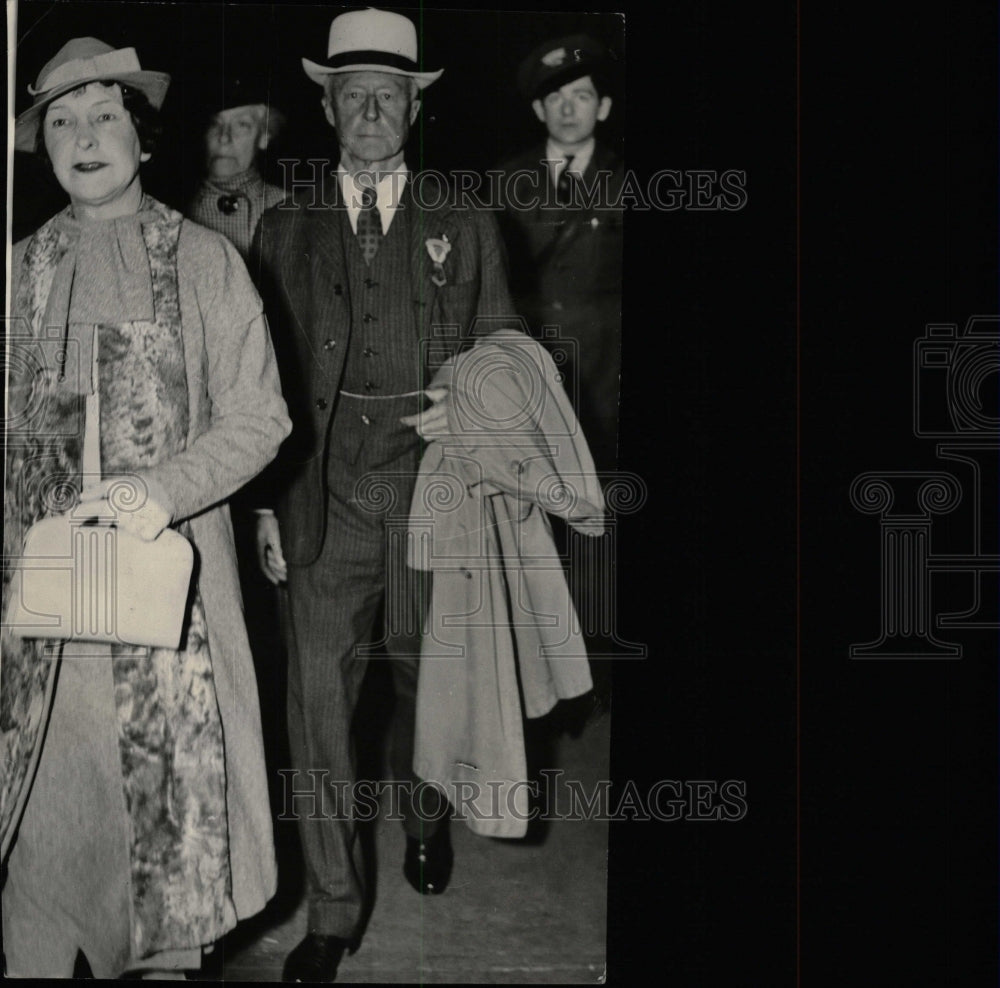 1936 Press Photo Secretary Of The Navy Charles Adams - RRW78369 - Historic Images