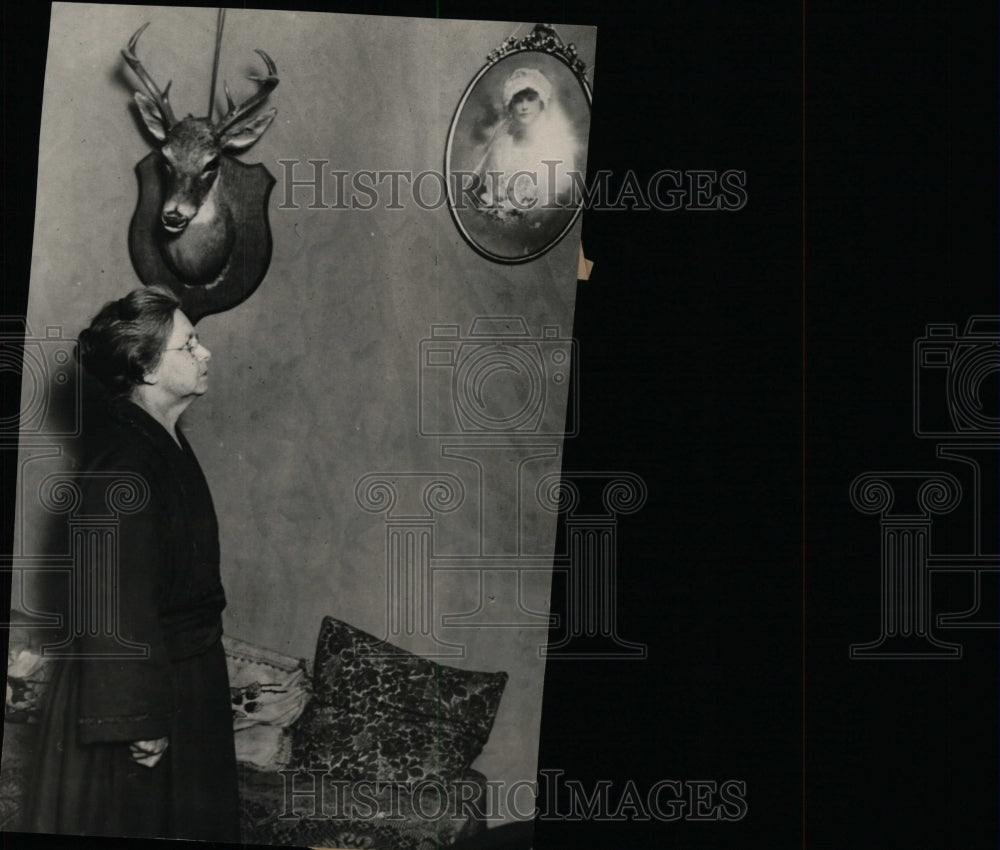 1924 Press Photo Mrs George Mother Maude Bauer Slain - RRW78431 - Historic Images