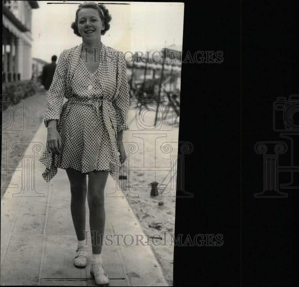 1934 Press Photo Miss Gerry Higgins - RRW78503 - Historic Images