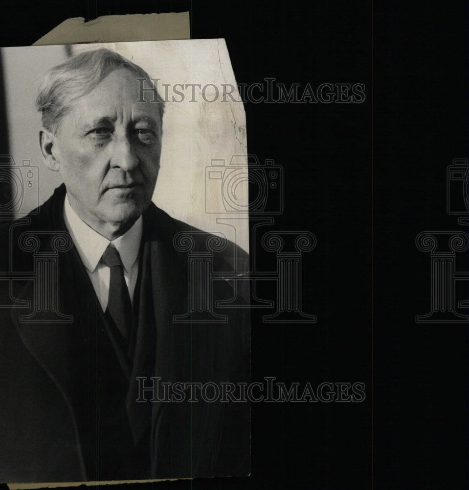 1930 Press Photo Senator William King Utah investigate - RRW78597 - Historic Images