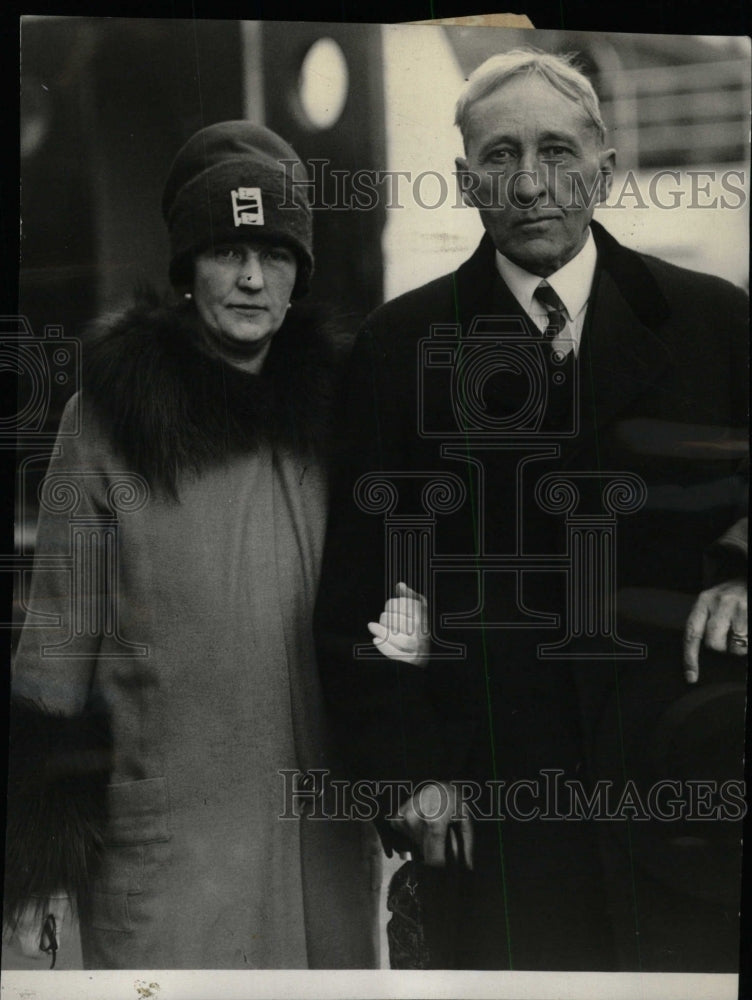 1927 Press Photo Senator William King Wife Caribbean - RRW78665 - Historic Images