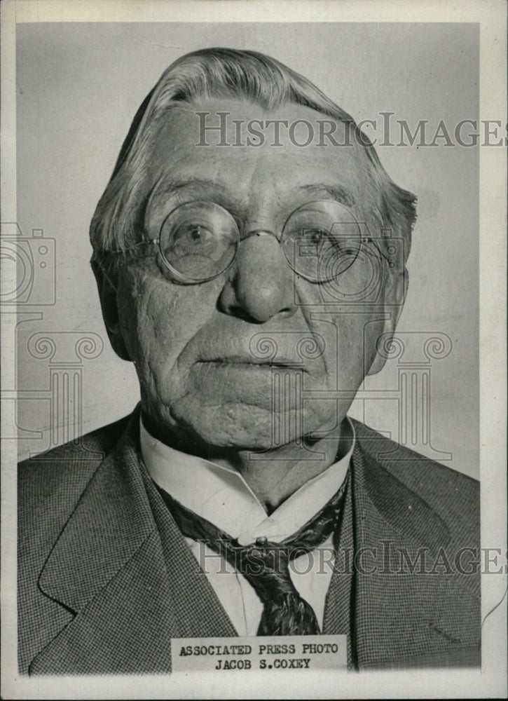 1931 Press Photo Jacob Sechler Coxey Sr Massillon Ohio - RRW78755 - Historic Images