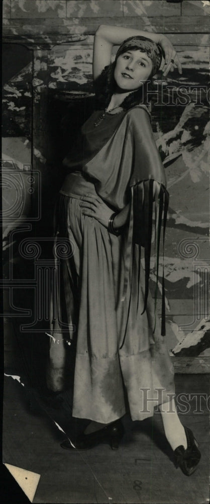 1925 Press Photo Virginia Jamison Dry Climate Elgar - RRW78843 - Historic Images