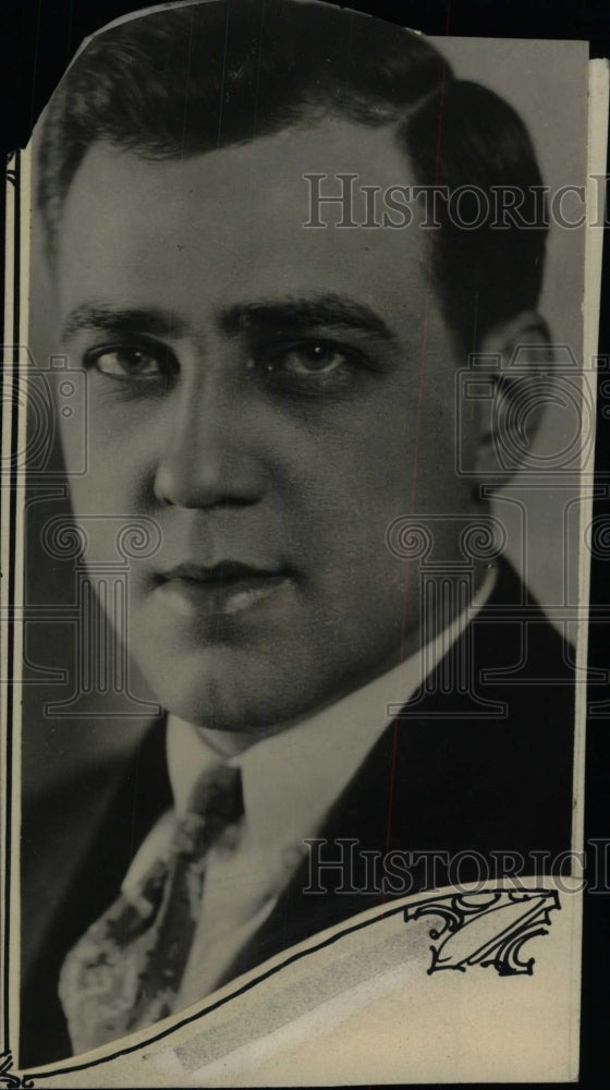 1930 Press Photo Richard Crooks America Opera New York - RRW79009 - Historic Images