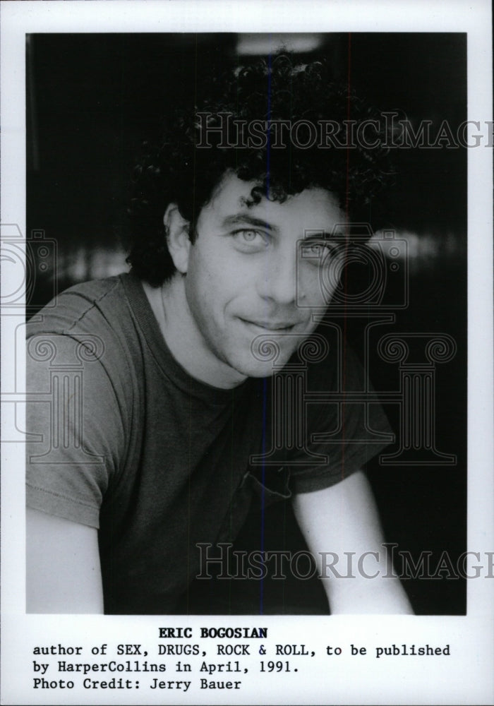 1991 Press Photo Eric Bogosian Author published Drug - RRW79155 - Historic Images