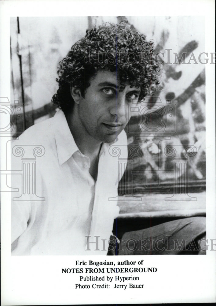 1993 Press Photo &quot;Notes&quot; Author Eric Bogosian - RRW79157 - Historic Images