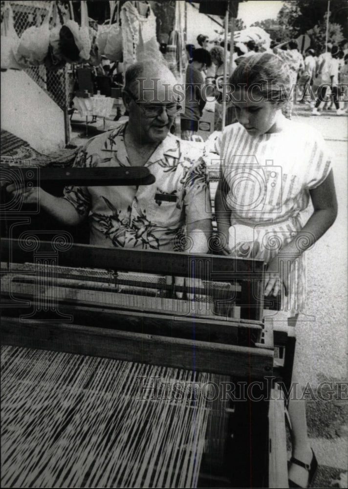 1996 Press Photo Evanston Arts Craft Fair - RRW79167 - Historic Images