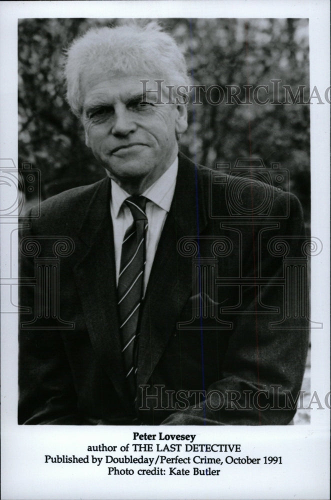 1991 Press Photo Peter Lovesey Last Detective author - RRW79241 - Historic Images