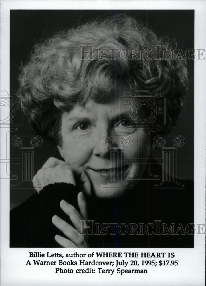 1995 Press Photo Author Billie Letts - RRW79247 - Historic Images