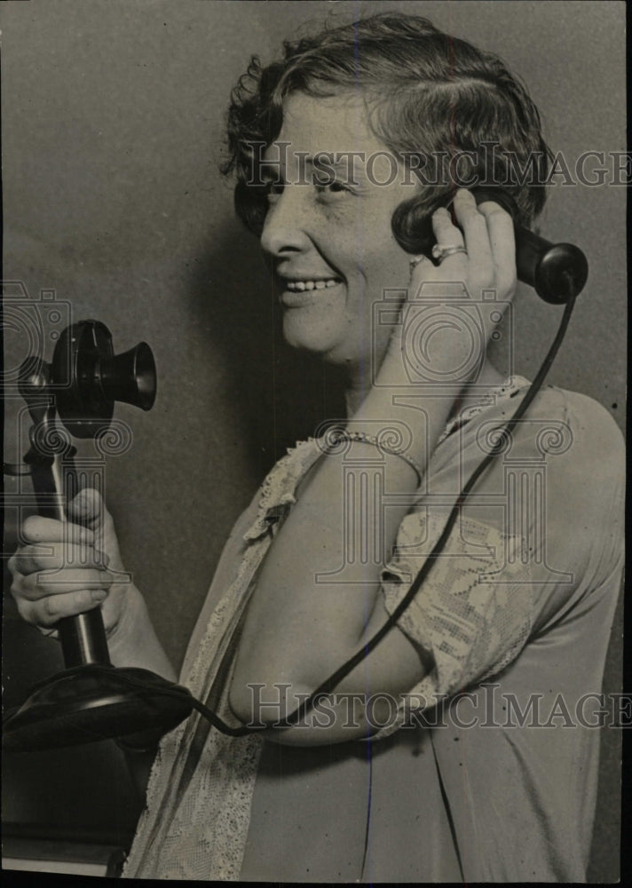 1924 Press Photo Mrs Nalle Austin Texas Hotel Bermother - RRW79249 - Historic Images