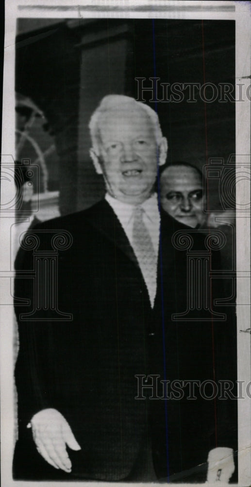 1959 Press Photo Heinrick Luebke Wins German Presidency - RRW79255 - Historic Images