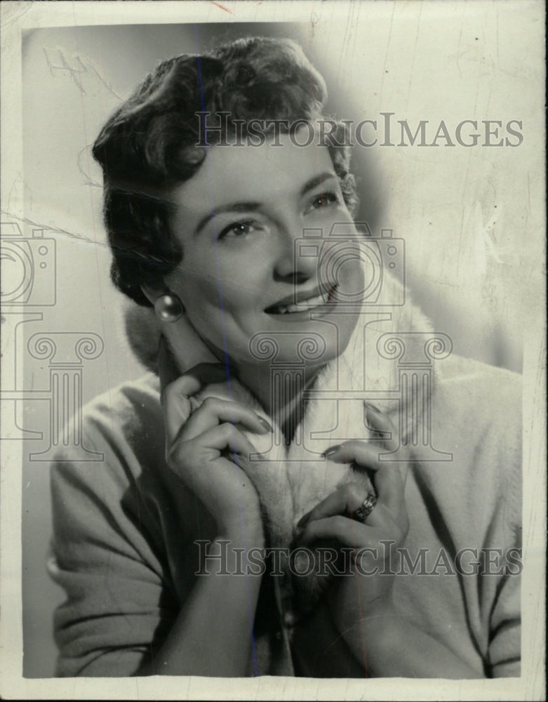 1958 Press Photo Rosemary Taylor John Rower Director - RRW79331 - Historic Images