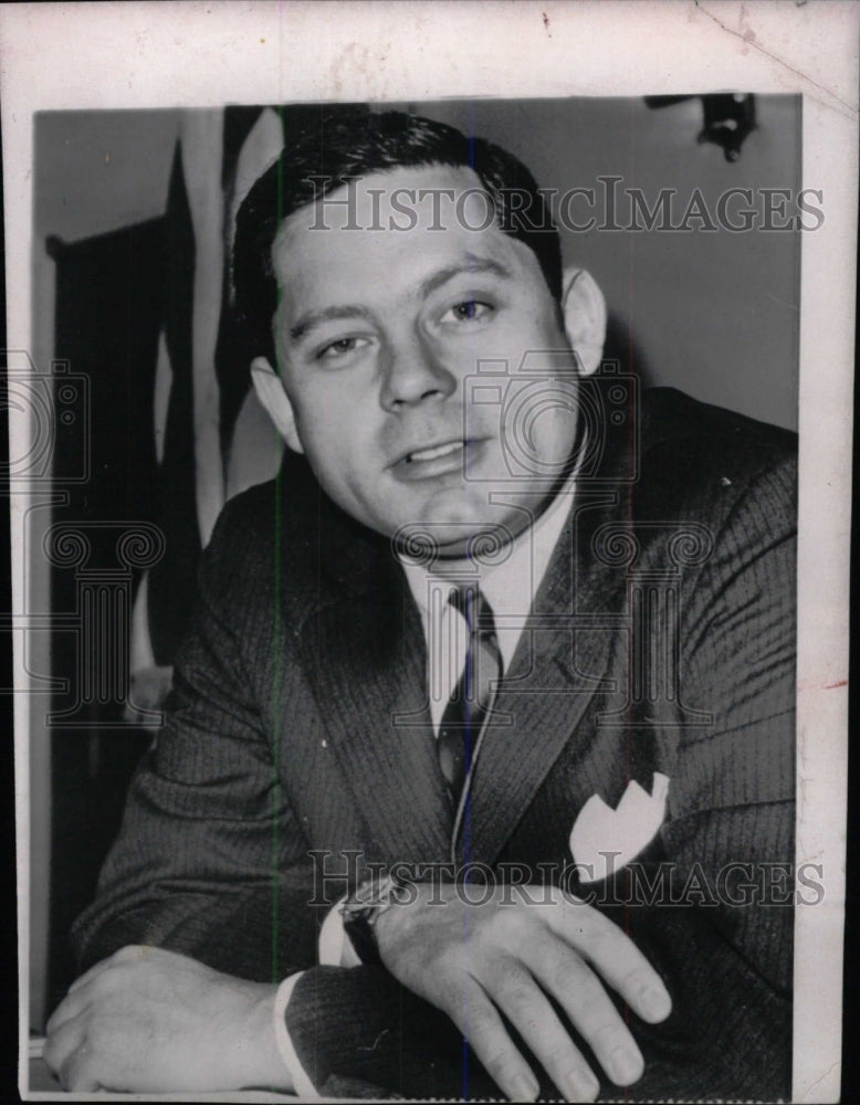 1964 Press Photo Tyler Abell Assistant Postmaster Gener - RRW79347 - Historic Images