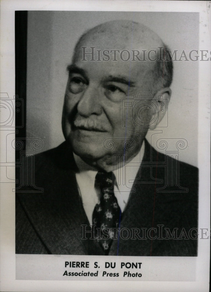 1951 Press Photo Pierre Samuel du Pont General Motors - RRW79485 - Historic Images