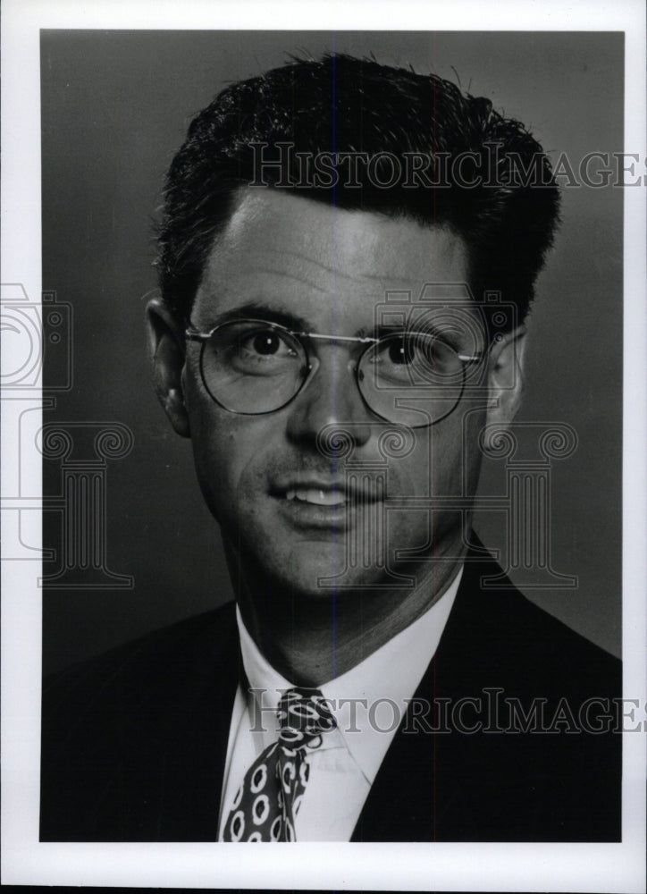 1993 Press Photo Ryan McKibben picture Black Suit - RRW79911 - Historic Images