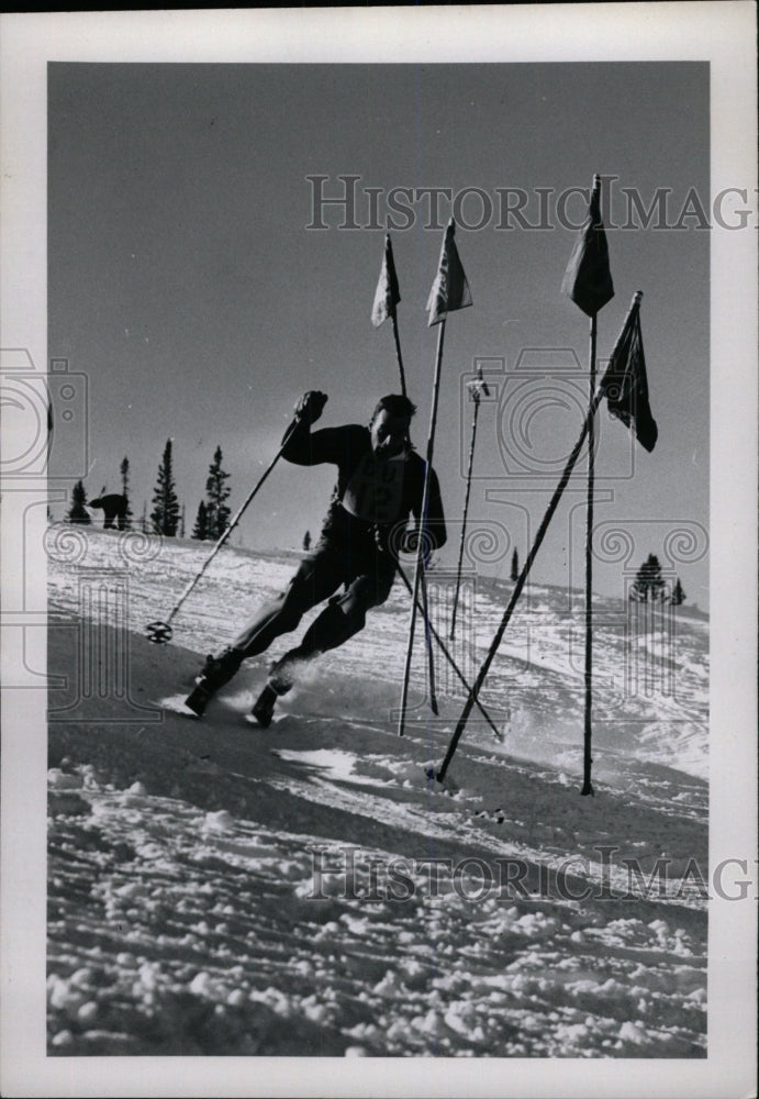 1959 Press Photo Tommy Carter Skier - RRW80149 - Historic Images