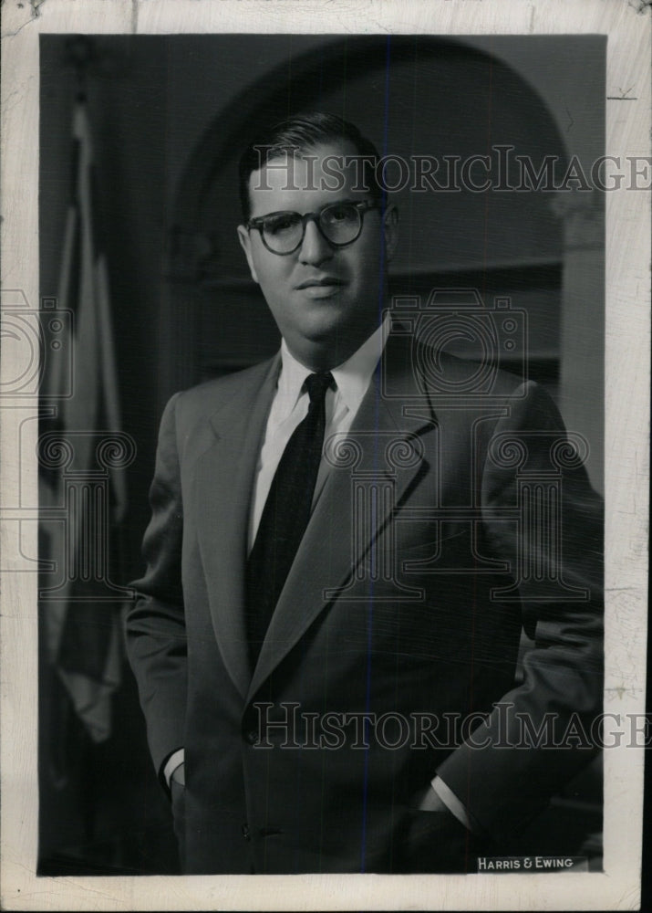 1951 Press Photo Abba Eban Israeli ambassador UN US - RRW80175 - Historic Images