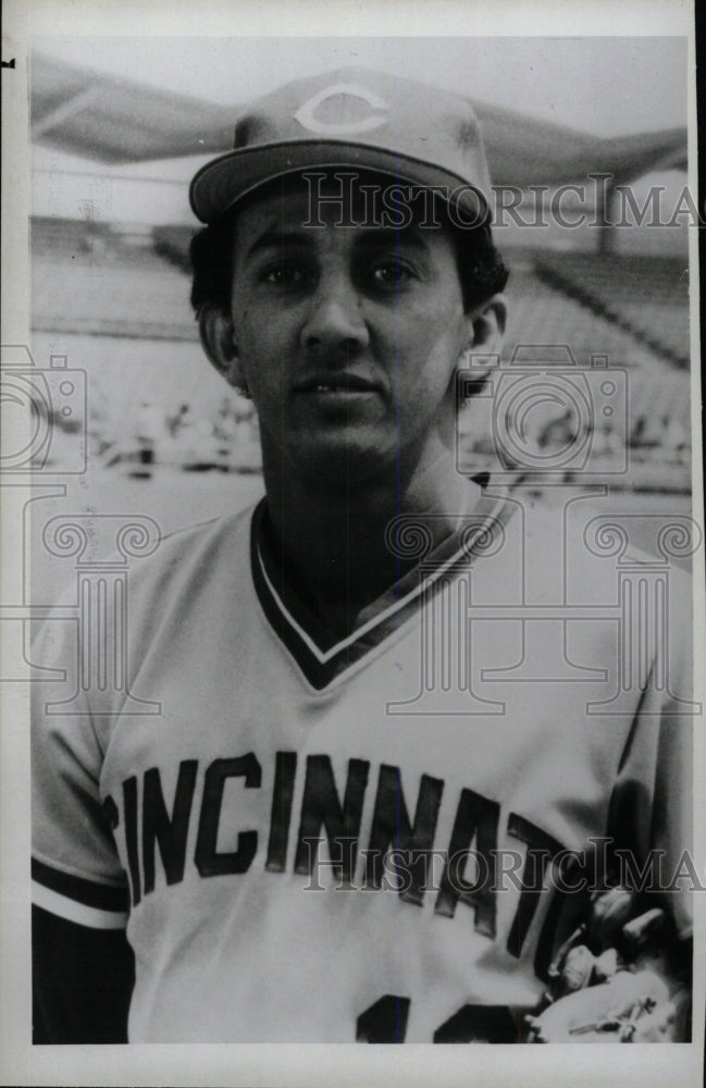 1982 Press Photo Dusty Baker Los Angeles Dodgers ball - RRW80197 - Historic Images