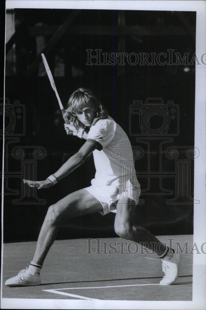 1978 Press Photo BjÃƒÂ¶rn Rune Borg Wimbledon French Slam - RRW80229 - Historic Images