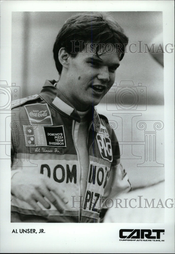 Press Photo Alfred Unser Jr American race car driver - RRW80293 - Historic Images