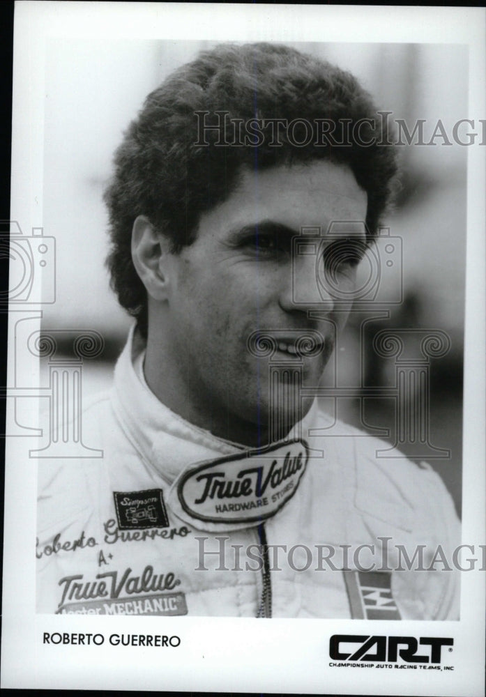 Press Photo Roberto Guerrero (racing driver) - RRW80297 - Historic Images