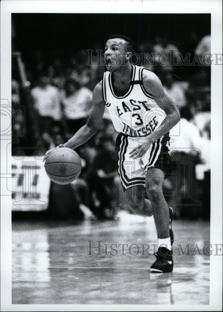 Press Photo Jason Niblett East Tennessee basketball - RRW80319 - Historic Images