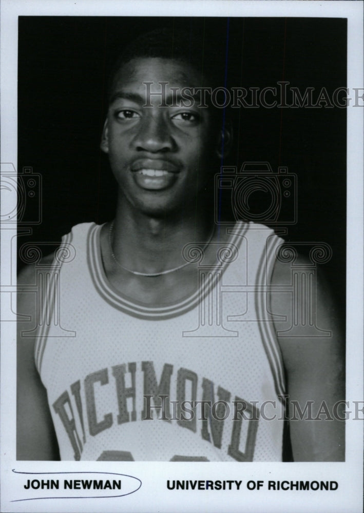 1984 Press Photo John Newman, University of Richmond - RRW80339 - Historic Images