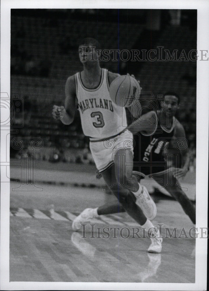 1983 Press Photo Keith Gatlin Basketball Player - RRW80359 - Historic Images