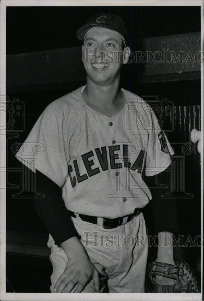 1953 Press Photo Myron Ginsbers Cleveland Indians - RRW80379 - Historic Images