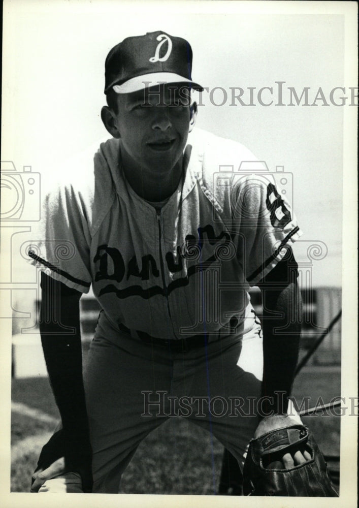 1964 Press Photo Bill Sluka Denver University baseball - RRW80455 - Historic Images