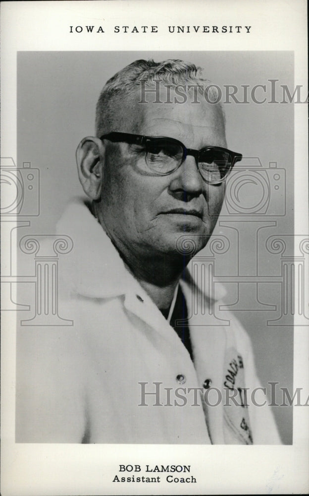 1968 Press Photo Bob Lamson Assistant coach IOWA State - RRW80483 - Historic Images