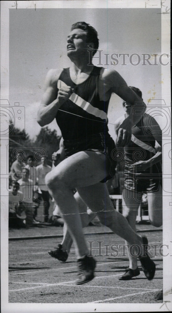 1950 Press Photo Jean Ronny Johnsen Football player - RRW80515 - Historic Images