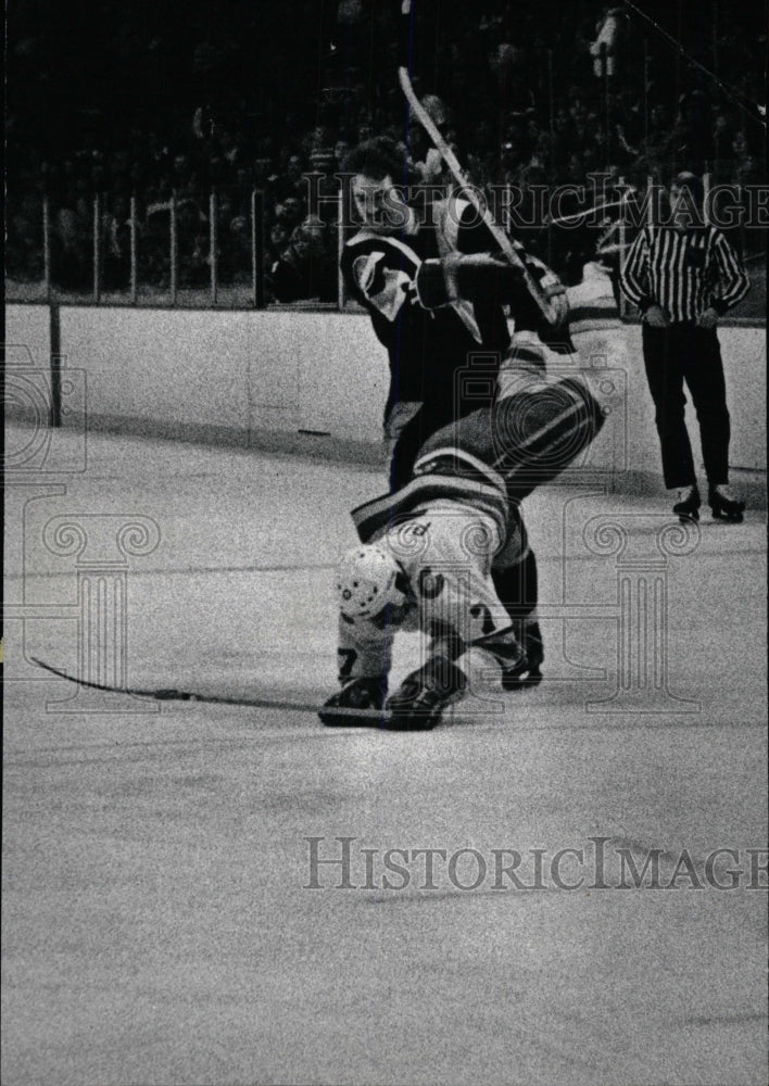 1979 Press Photo Colorado Rockies Ice Hockey Team - RRW80649 - Historic Images