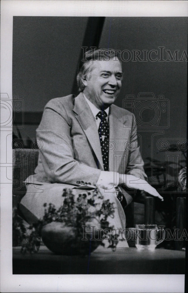 1980 Press Photo Hugh Downs broadcaster TV host anchor - RRW80681 - Historic Images