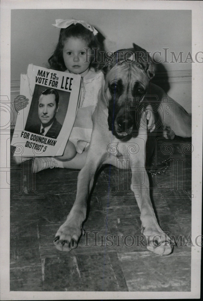 1951 Press Photo Lee Gordon for Councilman - RRW80767 - Historic Images