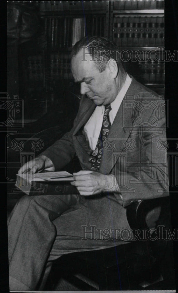 1951 Press Photo Arnold S. Johnson Communist Leader - RRW80883 - Historic Images